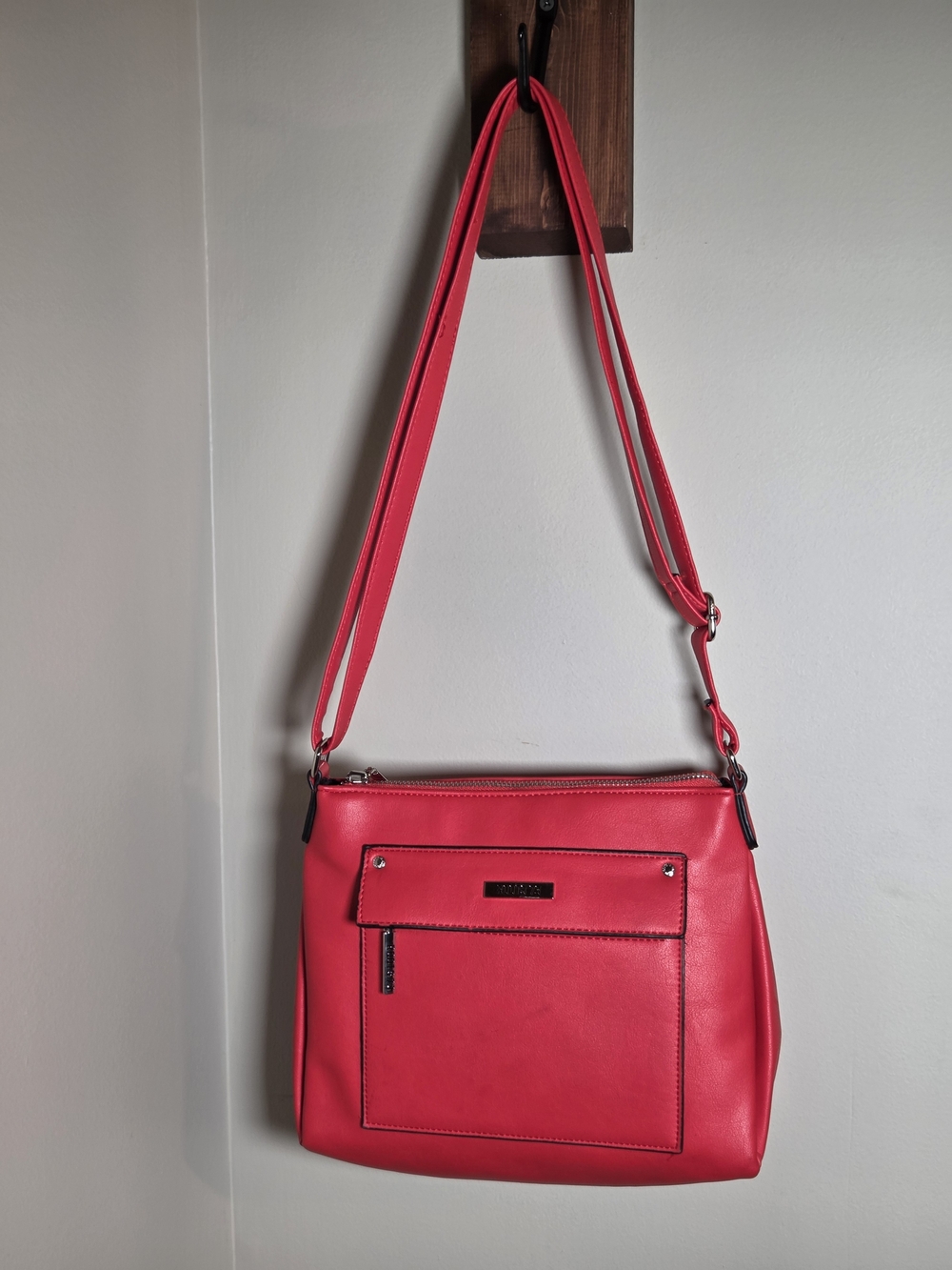 Roots 73 Red Crossbody Shoulder Bag